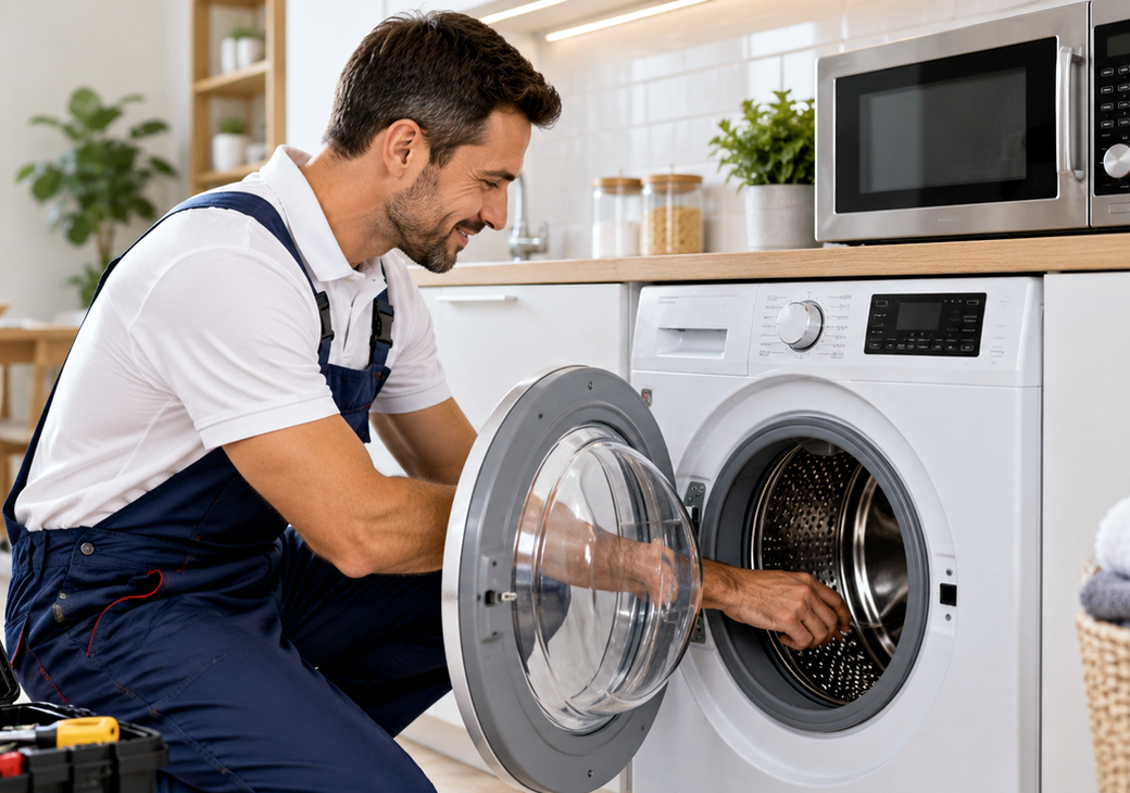 Error Code & Control Panel Check — representative service image